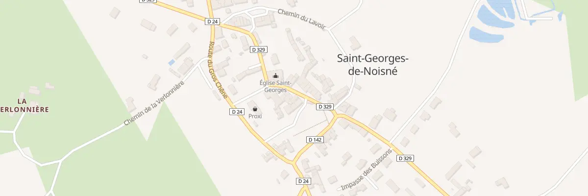 Plan du 6B Rue du Soleil Couchant à Saint-Georges-de-Noisné
