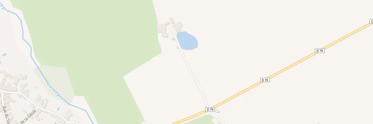 Plan du 1 Rte de Chantenay-Villedieu à Poillé-sur-Vègre