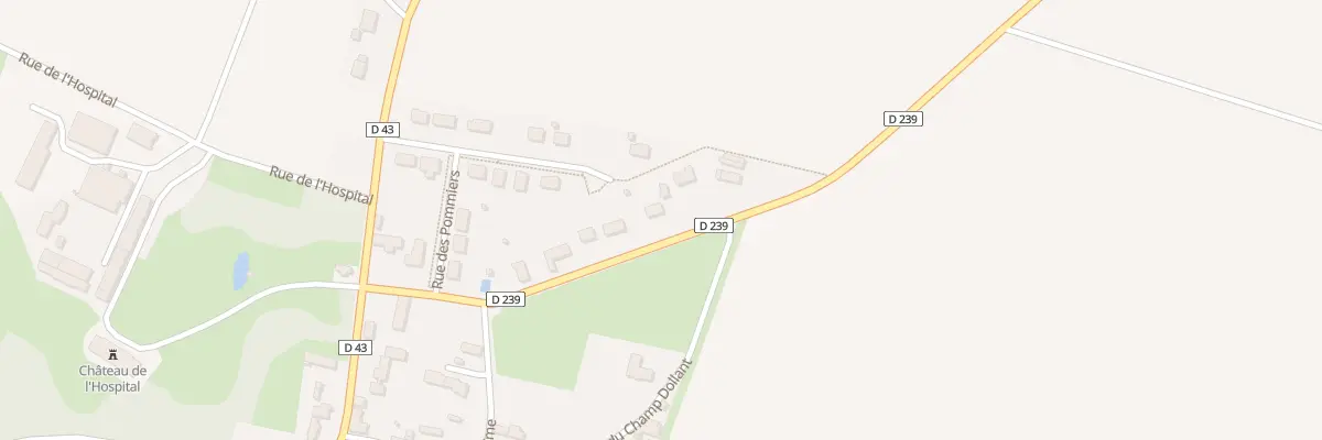 Plan du 5040 Rue de la Fordelle à Bretteville-le-Rabet