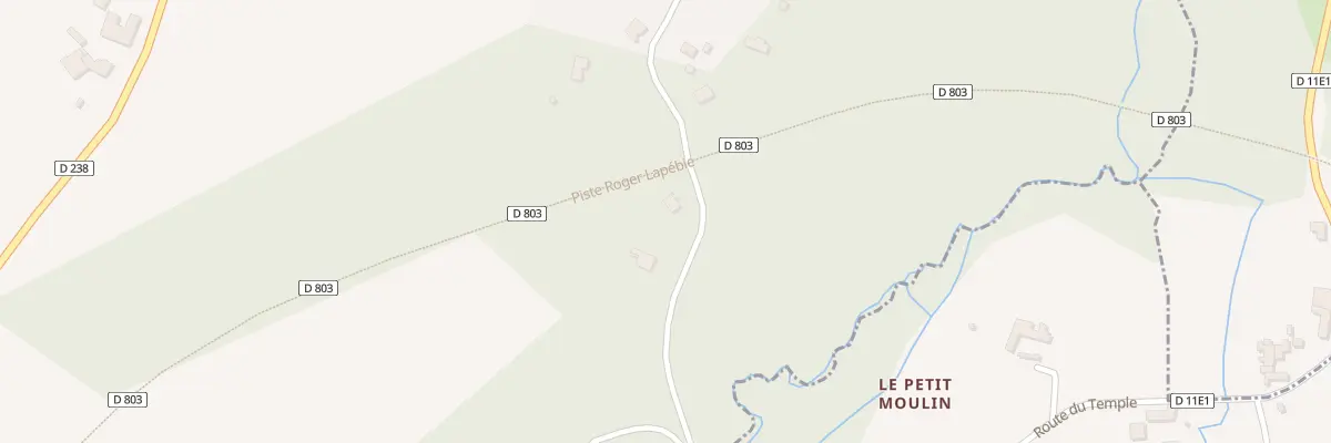 Plan du 99 Au Petit Moulin Sud à Espiet