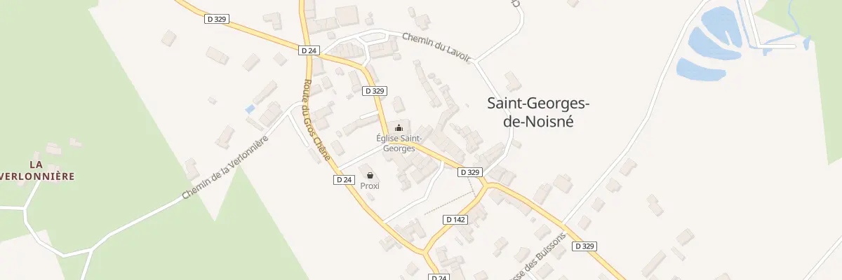Plan du 3 Rue du Soleil Couchant à Saint-Georges-de-Noisné