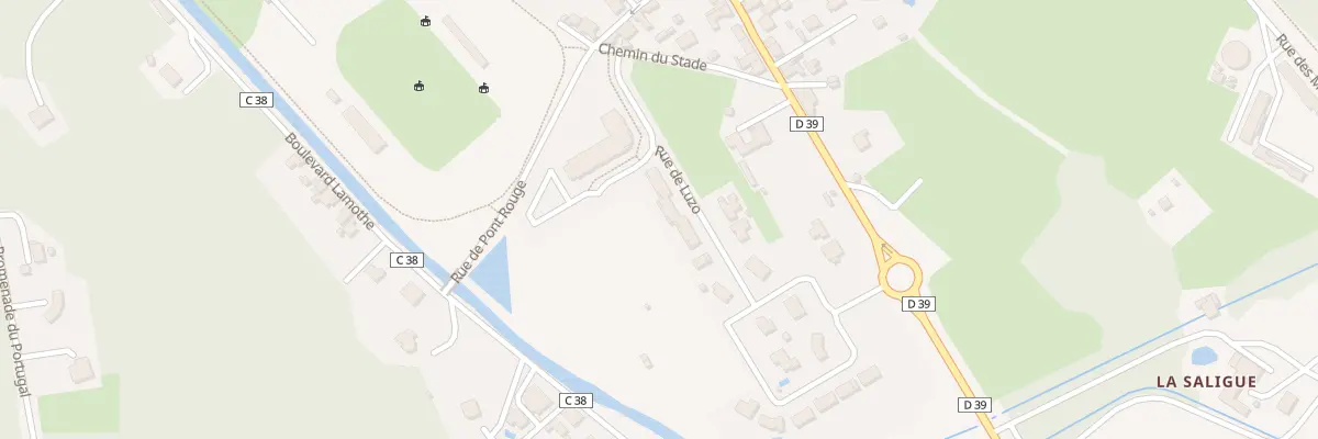 Plan du 4 Rue du Luzo à Aire-sur-l’Adour