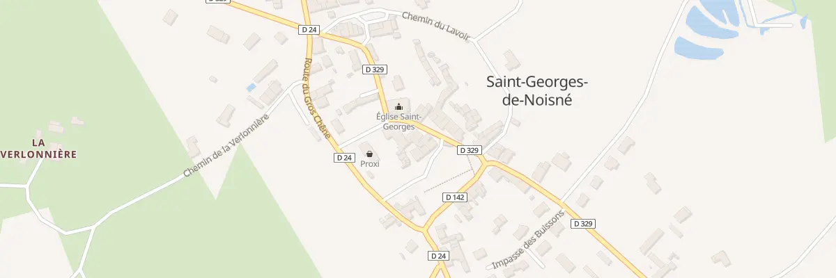 Plan du 6 Rue du Soleil Couchant à Saint-Georges-de-Noisné