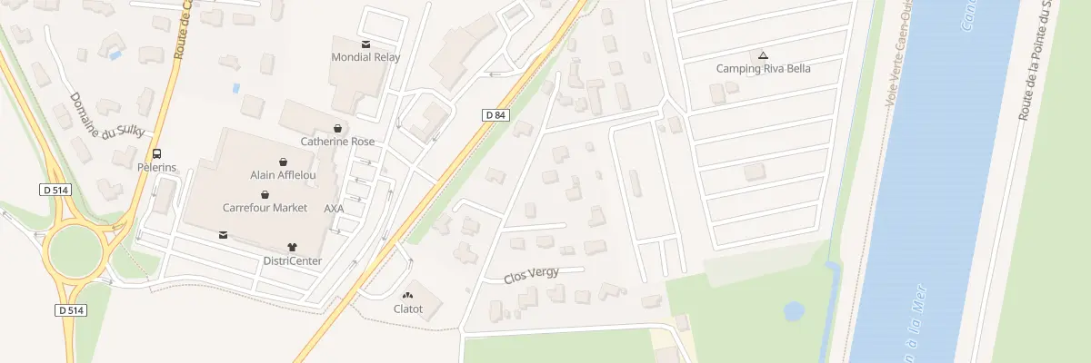 Plan du 3 Rue de la Haie Breton à Ouistreham