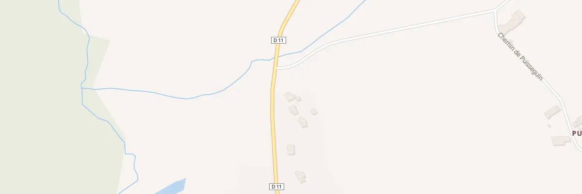 Plan du 8 Rte d’Escoussans à Targon