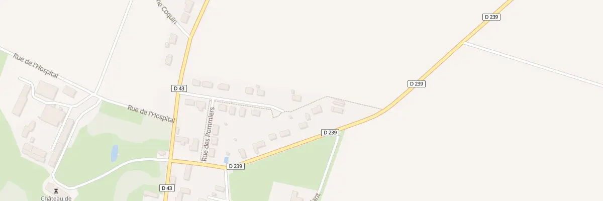 Plan du 13 Rue des Chardonnerets à Bretteville-le-Rabet