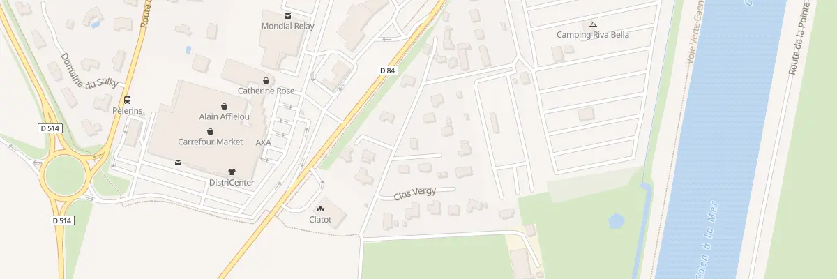 Plan du 129B Rue de la Haie Breton à Ouistreham