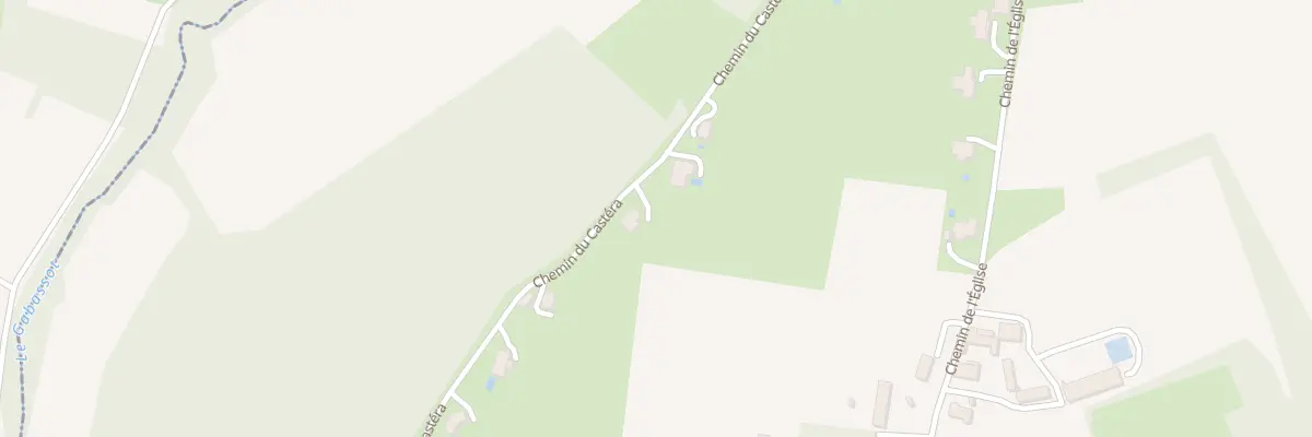 Plan du 8 Che du Castera à Baliracq-Maumusson