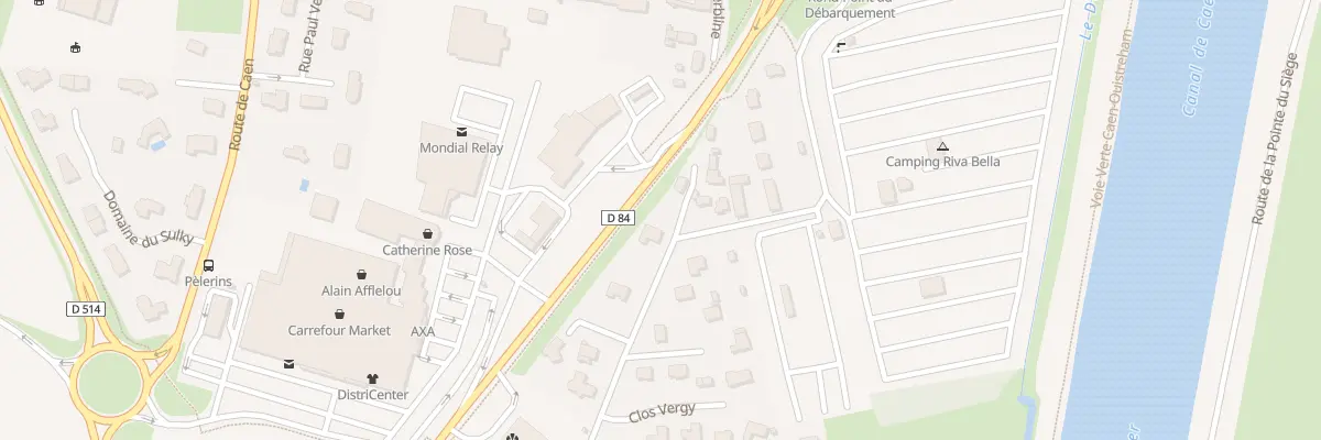 Plan du 12 Rue de la Haie Breton à Ouistreham