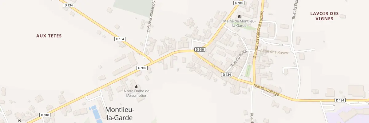 Plan du 31 Av de la République à Montlieu-la-Garde