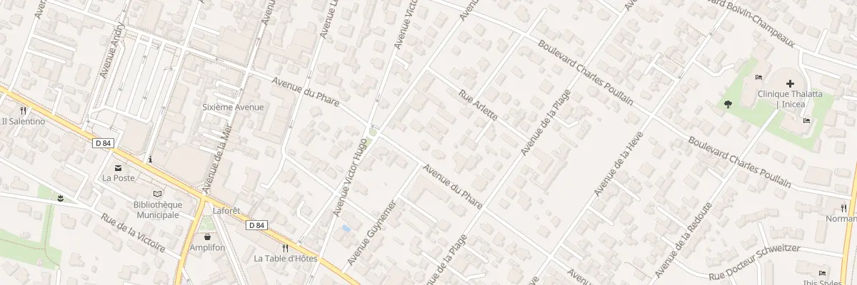 Plan du 21 Av du Phare à Ouistreham