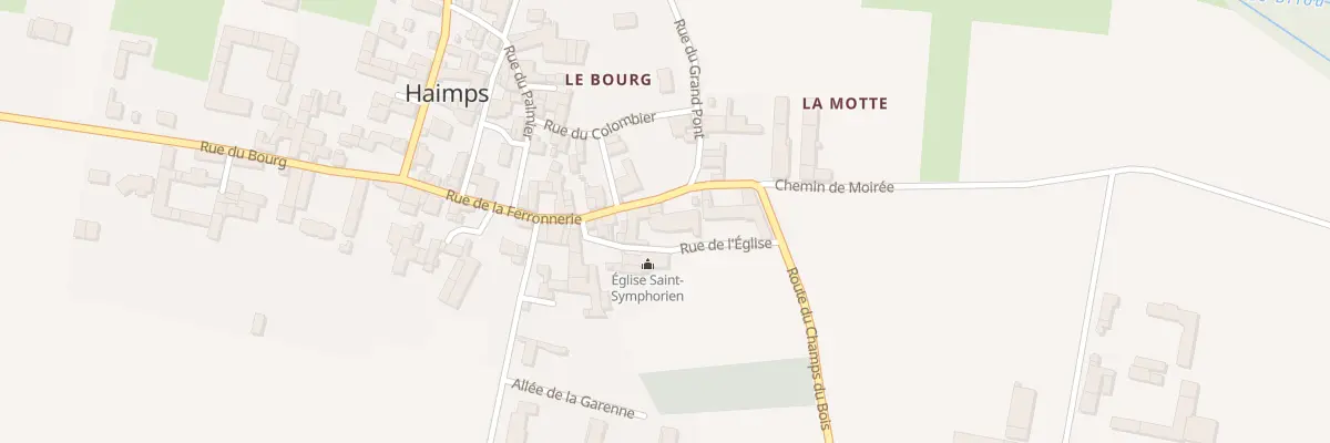Plan du 22 Rue de la Ferronnerie à Haimps