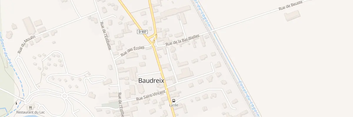 Plan du 5562 Rue des Fauvettes à Baudreix