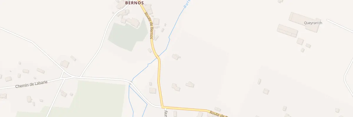Plan du 1420 Rte de Bernos à Bernos-Beaulac