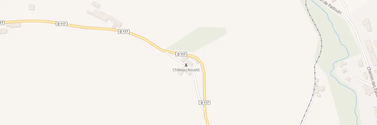 Plan du 111 Roustit à Sainte-Croix-du-Mont