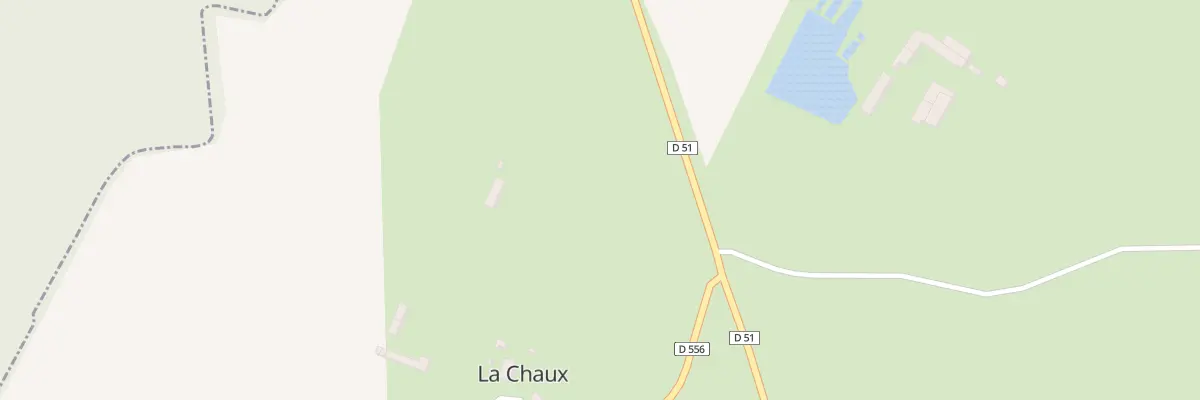 Plan du 3 La Grande Garenne à La Chaux