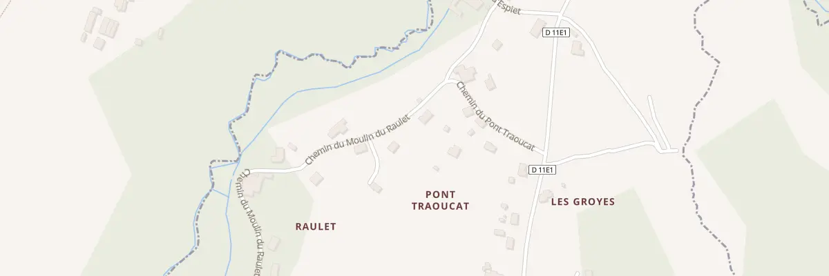 Plan du 31B Laridelle à Blésignac