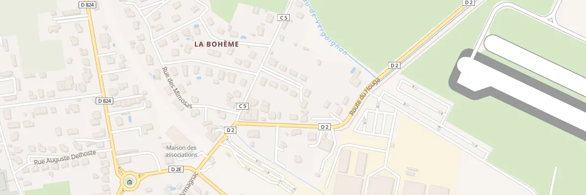 Plan du 6 Rue Jean Lavigne à Aire-sur-l’Adour