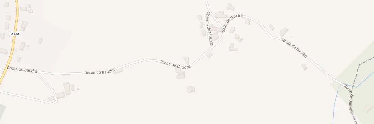 Plan du 11 Baudrit à Saint-Martin-du-Bois