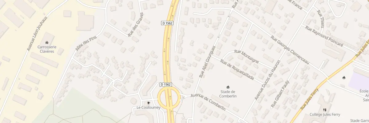 Plan du 69B Rue Abel Gourgues à Langon