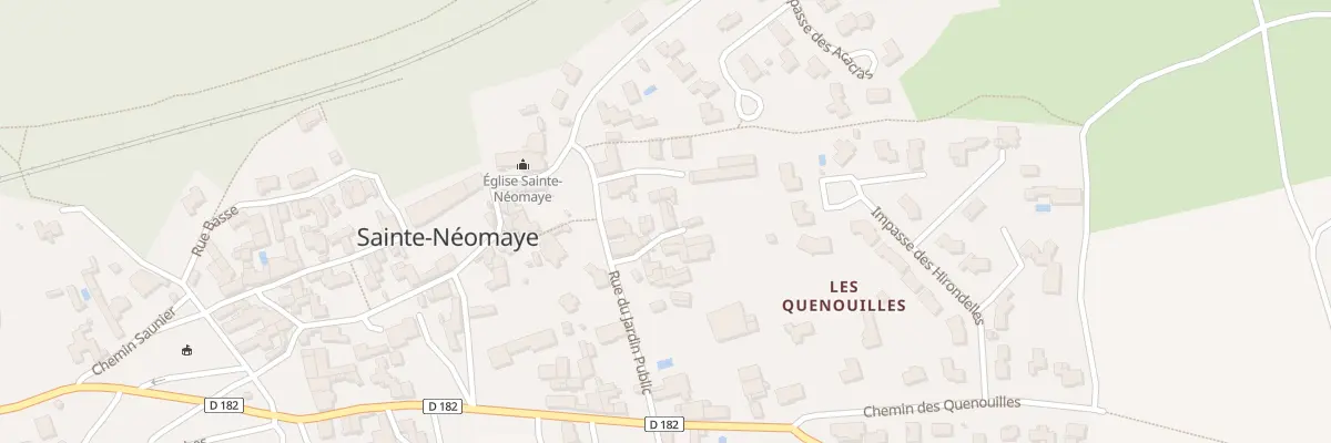 Plan du 3 Imp Marie Therville à Sainte-Néomaye