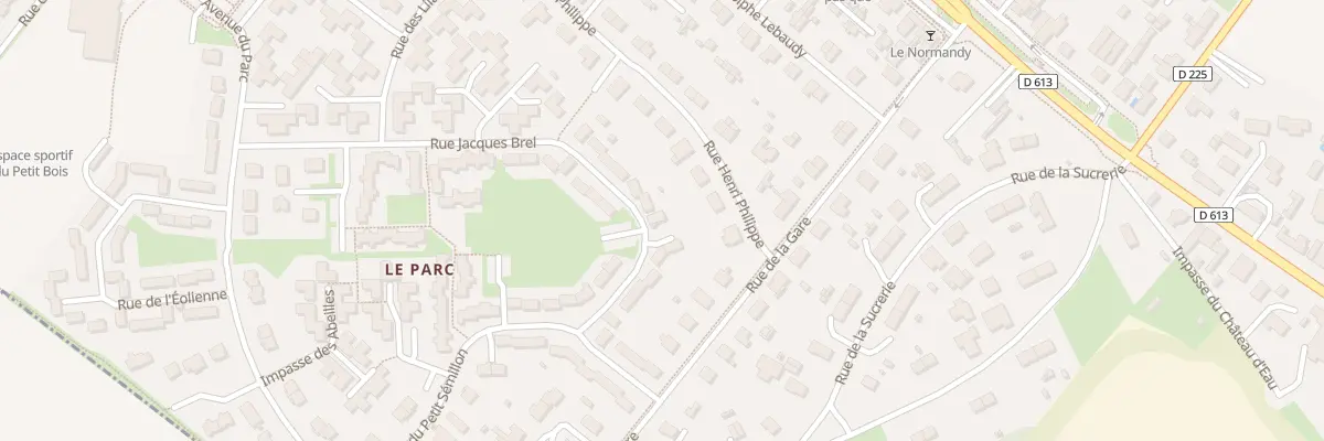 Plan du 16 Rue Jacques Brel à Cagny