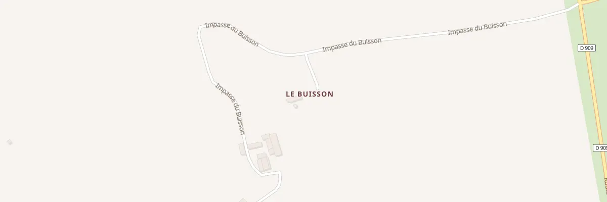 Plan du 24 Le Buisson à La Lande-de-Lougé