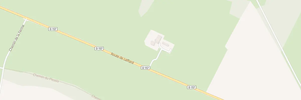 Plan du 14 Rte de Leffard à Noron-l’Abbaye