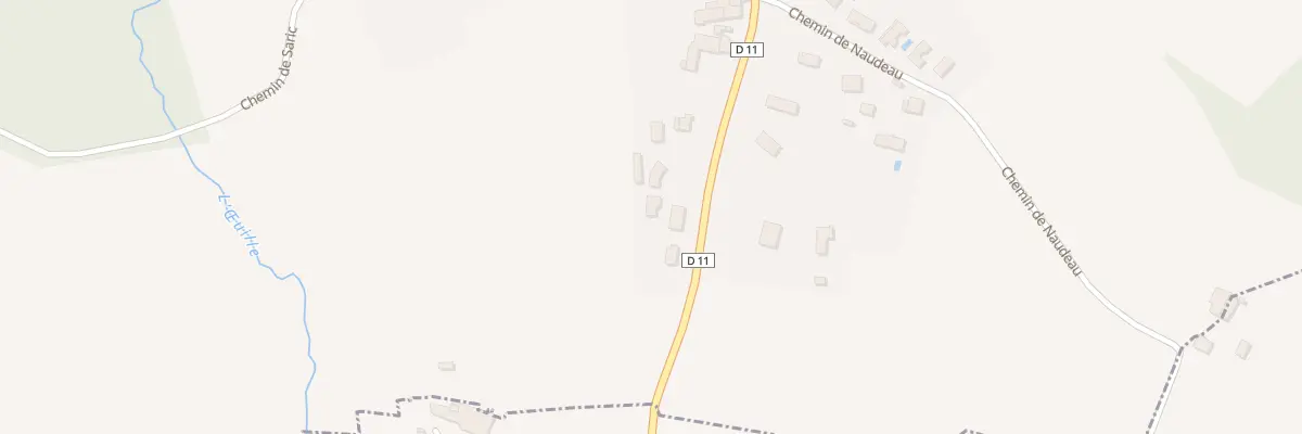 Plan du 39 Che d’Estevenadeau à Targon