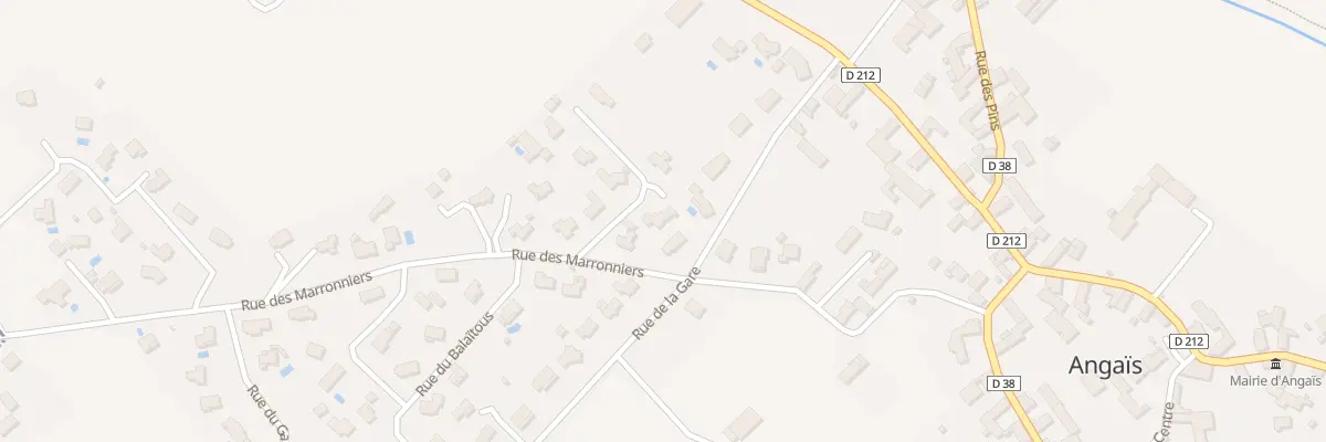 Plan du 4 Rue Las Clabades à Angaïs