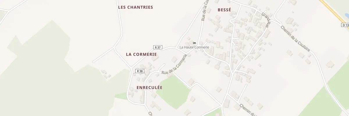 Plan du 6 Rue de la Cormerie (Gennes Vl) à Gennes-Val-de-Loire