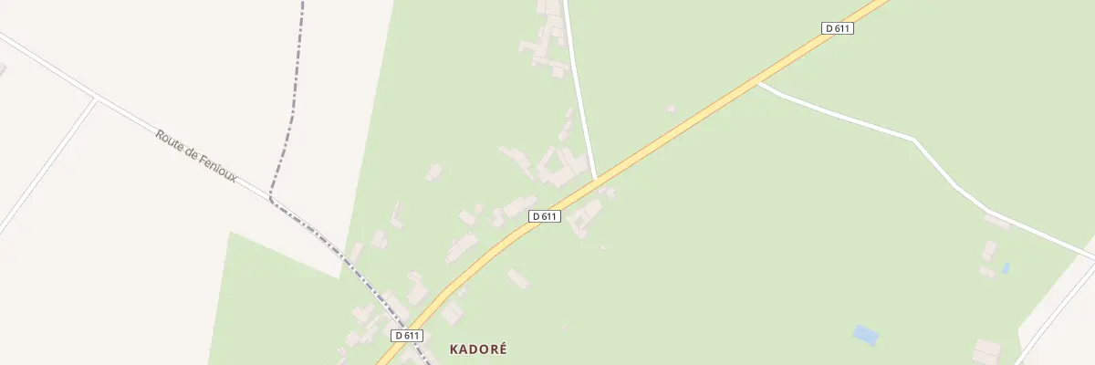 Plan du 19 Rte Grand Route Kadore à Azay-le-Brûlé
