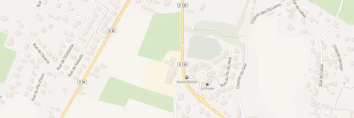 Plan du 27 Rue des Pyrénées à Asson
