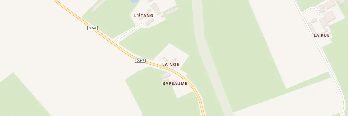 Plan du 5027 La Noe à Avessé