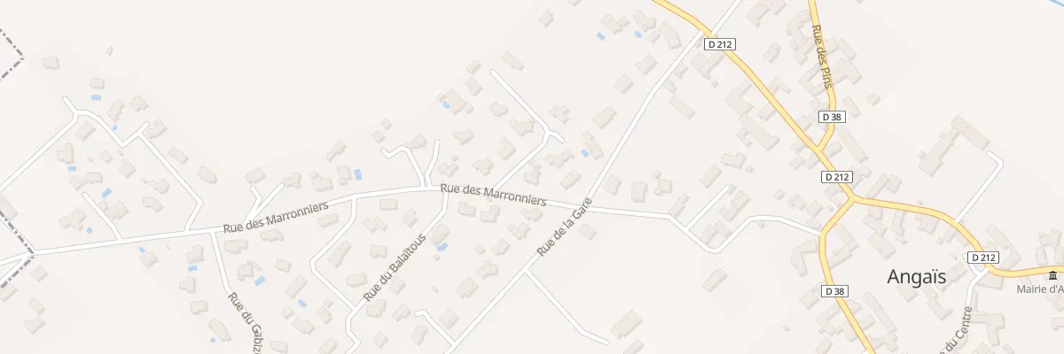Plan du 2 Rue Las Clabades à Angaïs
