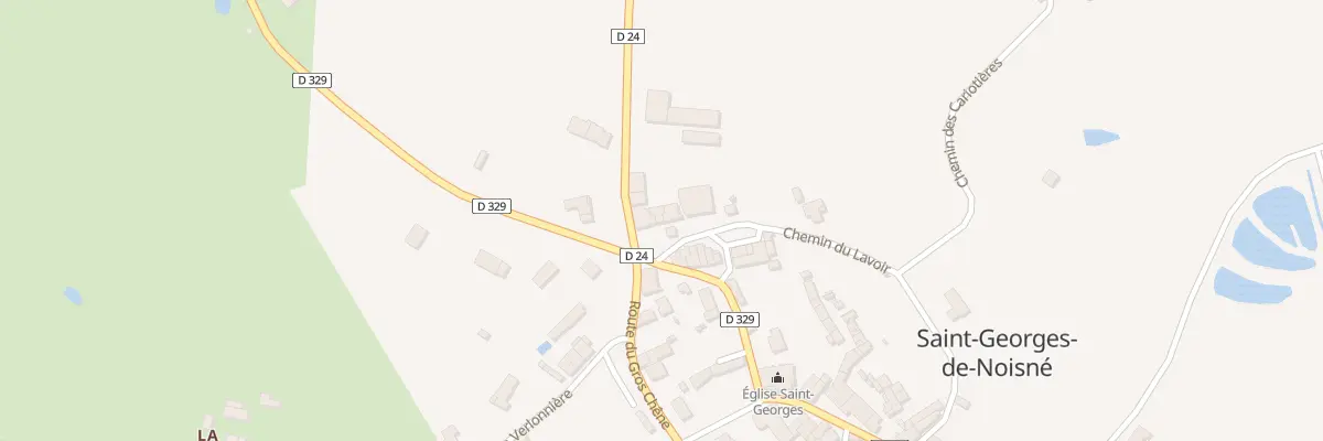 Plan du 3 Pl de la Boulotterie à Saint-Georges-de-Noisné