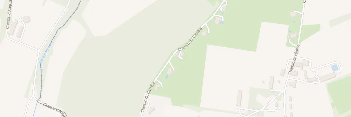 Plan du 10 Che du Castera à Baliracq-Maumusson