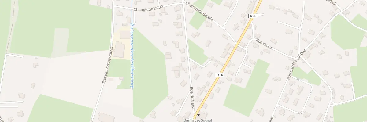 Plan du 13 Rue du Beez à Asson