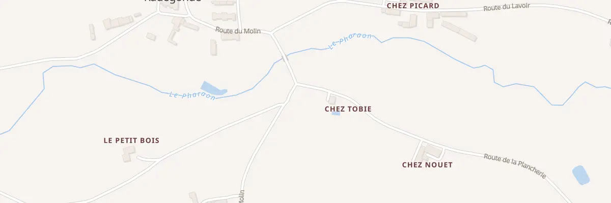 Plan du 9 Rte du Molin à Baignes-Sainte-Radegonde