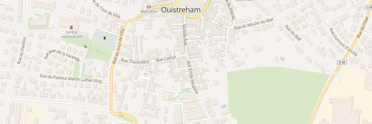 Plan du 4 Rue Émile Herbline à Ouistreham