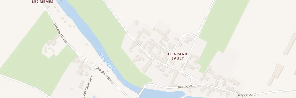 Plan du 222 Rue des Niclereaux à Loretz-d’Argenton