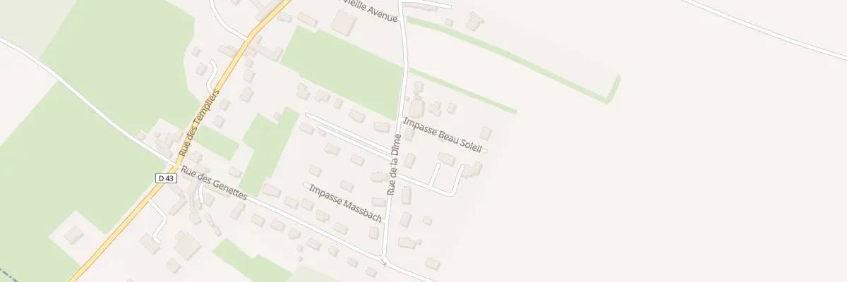 Plan du 10 Rue de la Dîme à Bretteville-le-Rabet