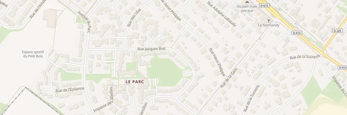 Plan du 15 Rue Jacques Brel à Cagny