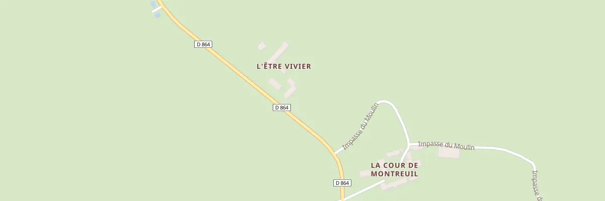 Plan du 559 Rte de la Chapelle à Montreuil-au-Houlme