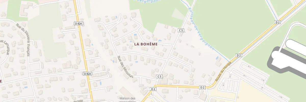 Plan du 1 Rue Claude Legrand à Aire-sur-l’Adour