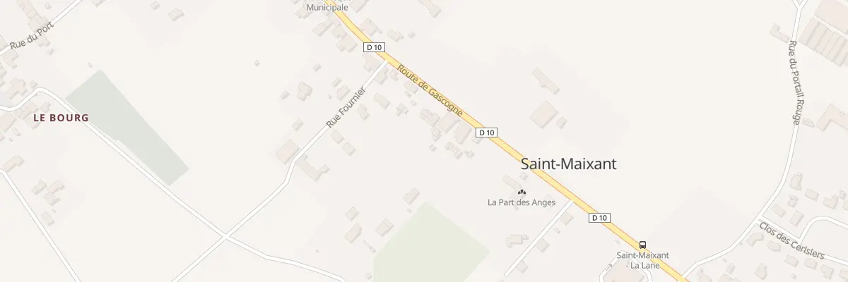 Plan du 120T Cd 10 à Saint-Maixant