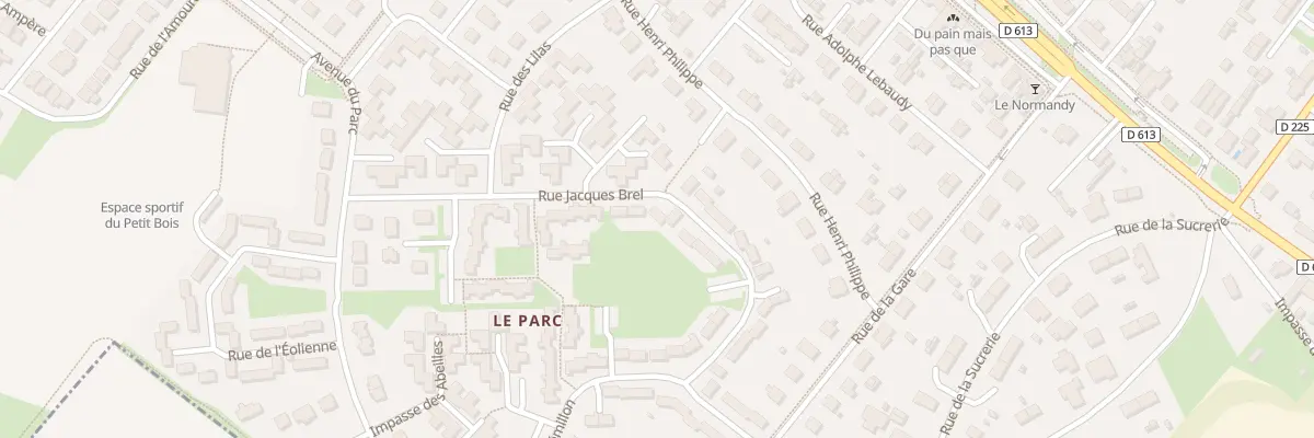 Plan du 17 Rue Jacques Brel à Cagny