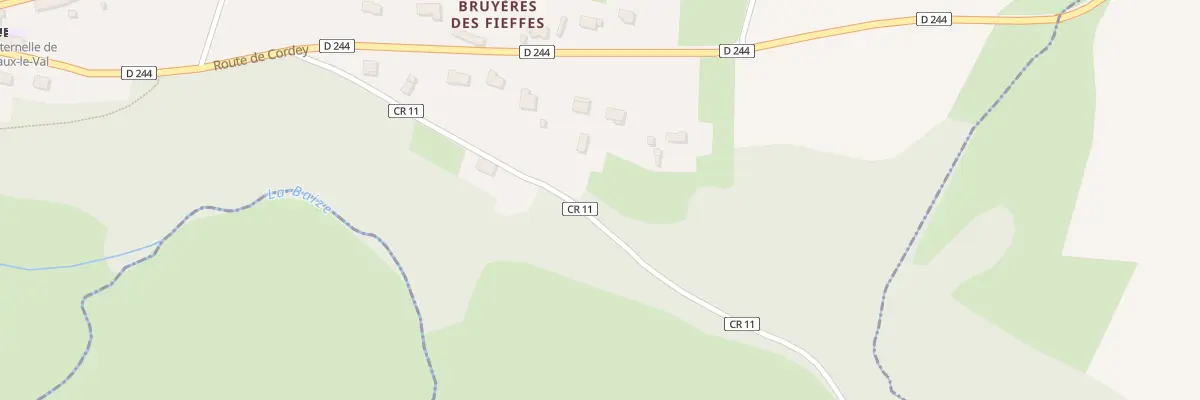 Plan du 5066 Bruyeres des Fieffes à Fourneaux-le-Val