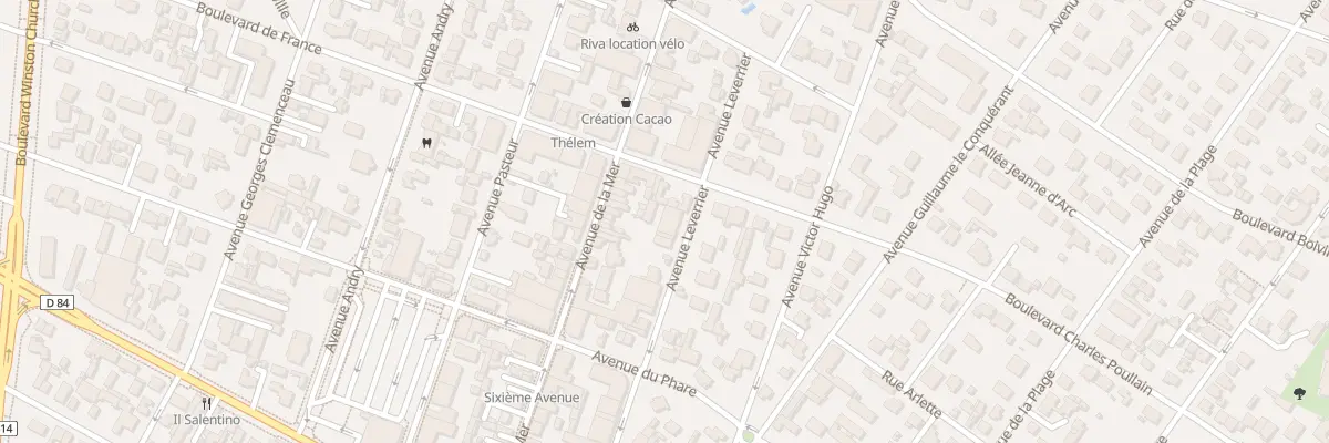 Plan du 37 Rue Leverrier à Ouistreham