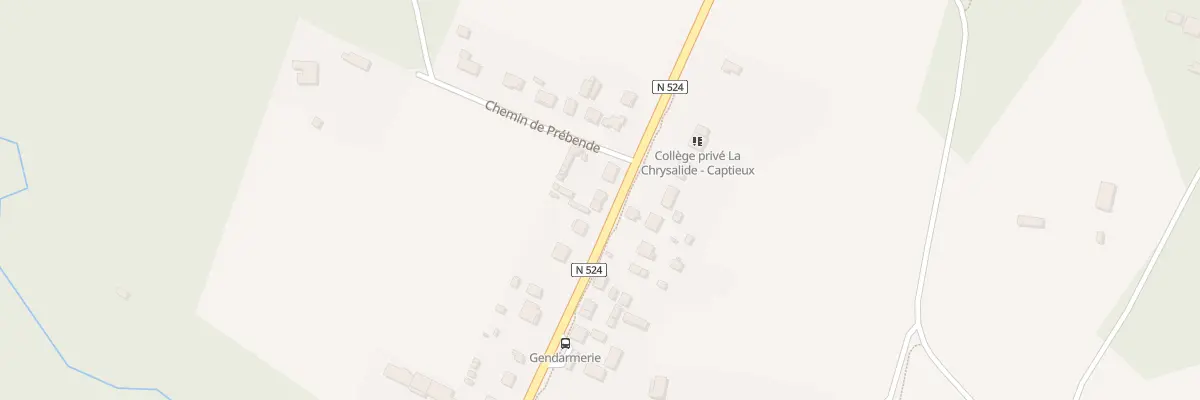 Plan du 97 Rte de Bazas à Captieux